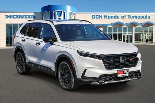 Platinum White Pearl 2026 Honda CR-V Hybrid TrailSport AWD