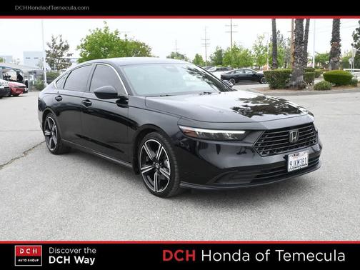 Crystal Black Pearl 2024 Honda Accord Hybrid Sport