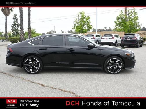 Crystal Black Pearl 2024 Honda Accord Hybrid Sport