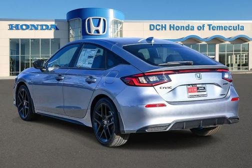 Solar Silver Metallic 2026 Honda Civic Hybrid Sport