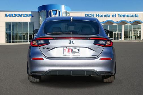 Solar Silver Metallic 2026 Honda Civic Hybrid Sport