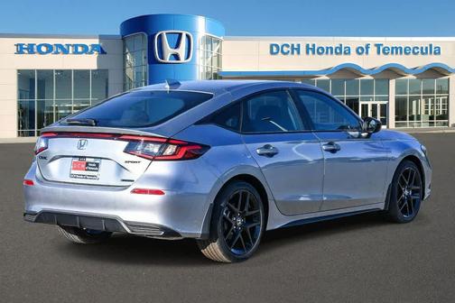 Solar Silver Metallic 2026 Honda Civic Hybrid Sport