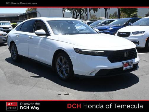Platinum White Pearl 2024 Honda Accord EX