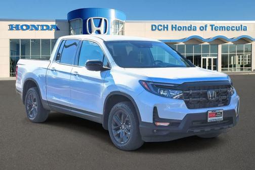 Platinum White Pearl 2026 Honda Ridgeline Sport