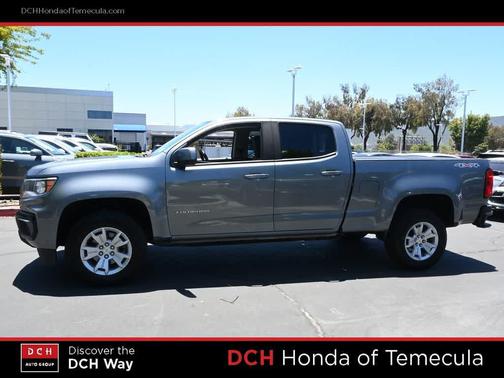Satin Steel Metallic 2022 Chevrolet Colorado LT