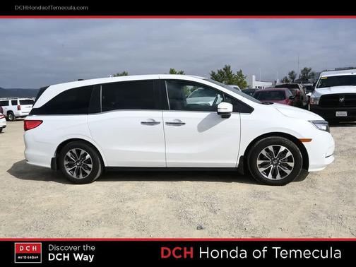 Platinum White Pearl 2023 Honda Odyssey EX-L