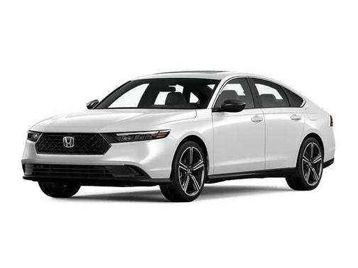Platinum White Pearl 2024 Honda Accord Hybrid Sport