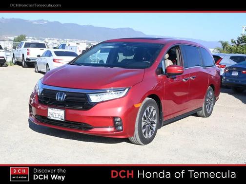 Radiant Red Metallic II 2023 Honda Odyssey EX-L