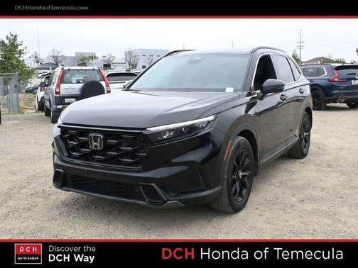 Crystal Black Pearl 2023 Honda CR-V Hybrid Sport FWD