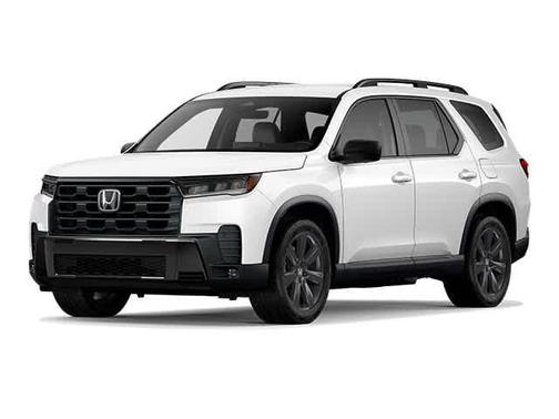 Platinum White Pearl 2026 Honda Pilot Sport