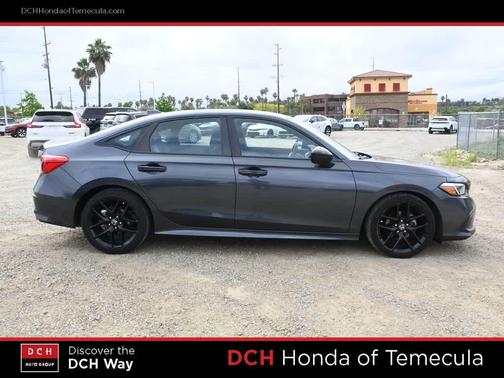 Meteorite Gray Metallic 2023 Honda Civic Sport