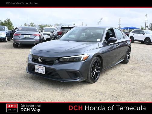 Meteorite Gray Metallic 2023 Honda Civic Sport