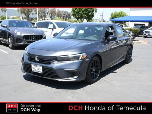 Meteorite Gray Metallic 2023 Honda Civic Sport