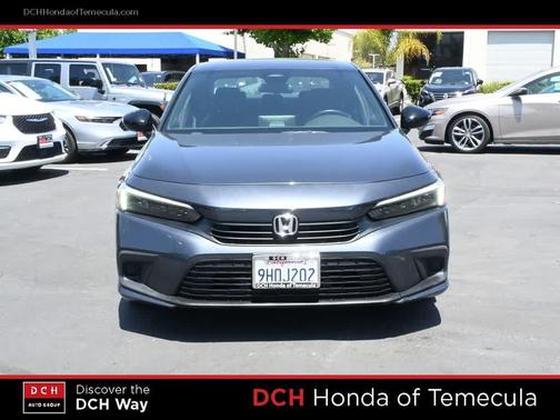 Meteorite Gray Metallic 2023 Honda Civic Sport