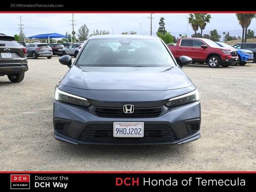 Meteorite Gray Metallic 2023 Honda Civic Sport