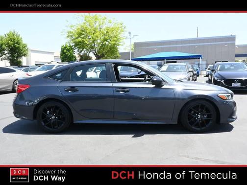 Meteorite Gray Metallic 2023 Honda Civic Sport