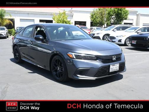 Meteorite Gray Metallic 2023 Honda Civic Sport