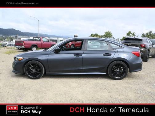 Meteorite Gray Metallic 2023 Honda Civic Sport