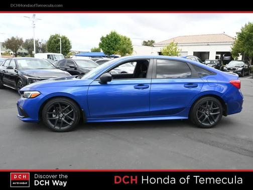 Aegean Blue Metallic 2024 Honda Civic Sport
