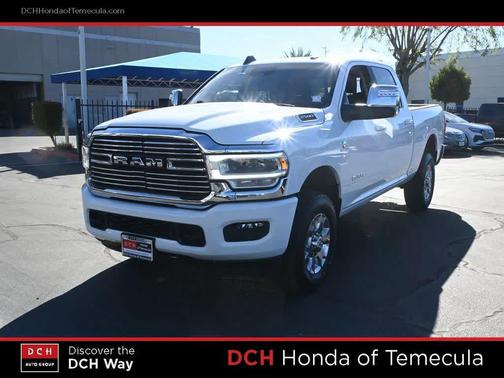 Bright White Clearcoat 2024 RAM 2500 Laramie Crew Cab 4x4 6'4' Box