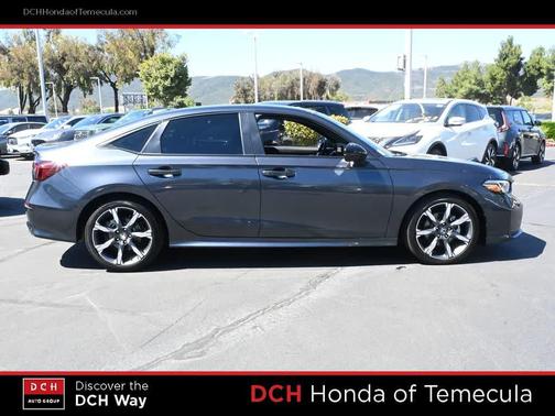 Meteorite Gray Metallic 2026 Honda Civic Hybrid Sport Touring