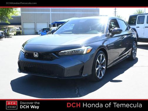 Meteorite Gray Metallic 2026 Honda Civic Hybrid Sport Touring