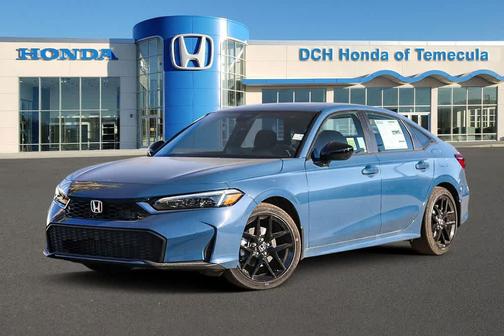 Blue Lagoon Pearl 2026 Honda Civic Hybrid Sport