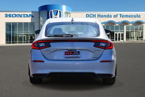 Platinum White Pearl 2026 Honda Civic Hybrid Sport
