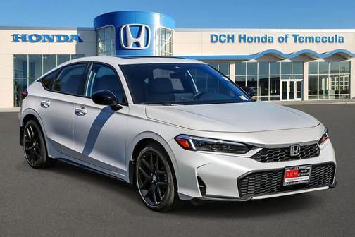 Platinum White Pearl 2026 Honda Civic Hybrid Sport