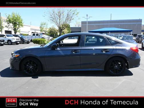 Meteorite Gray Metallic 2024 Honda Civic Sport