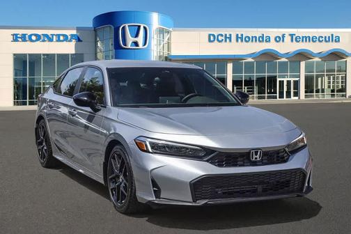 Solar Silver Metallic 2026 Honda Civic Sport