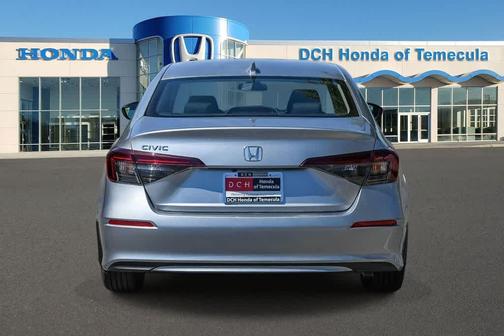 Solar Silver Metallic 2026 Honda Civic LX