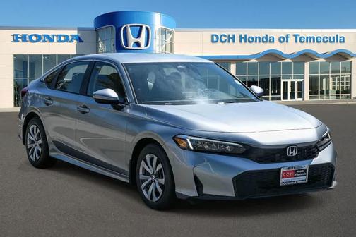 Solar Silver Metallic 2026 Honda Civic LX