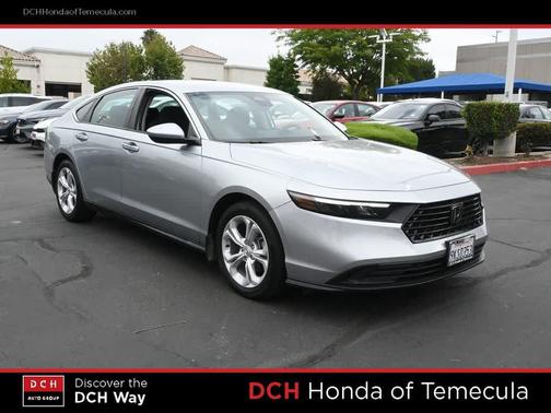 Solar Silver Metallic 2024 Honda Accord LX 1.5T