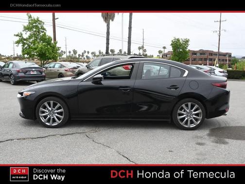 Jet Black Mica 2023 Mazda Mazda3 FWD w/Preferred Package
