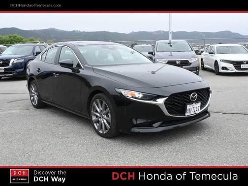 Jet Black Mica 2023 Mazda Mazda3 FWD w/Preferred Package