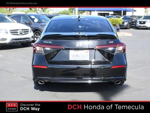 Crystal Black Pearl 2025 Honda Civic Si Base