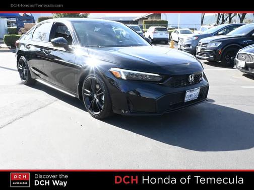 Crystal Black Pearl 2025 Honda Civic Si Base