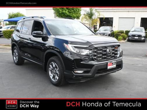 Crystal Black Pearl 2023 Honda Passport AWD TrailSport