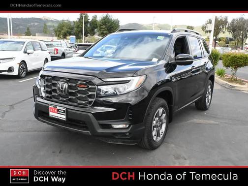Crystal Black Pearl 2023 Honda Passport AWD TrailSport
