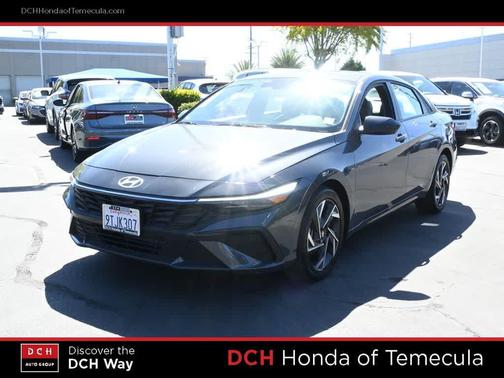 Ecotronic Gray 2025 Hyundai ELANTRA Sport