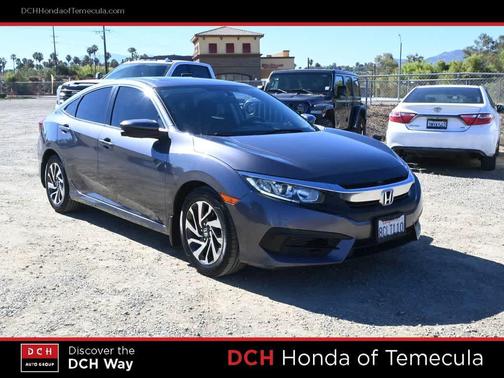 Modern Steel Metallic 2018 Honda Civic EX