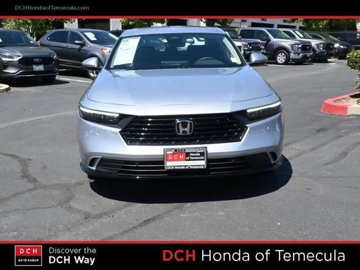 Solar Silver Metallic 2025 Honda Accord Hybrid EX-L
