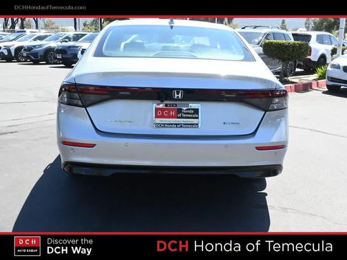 Solar Silver Metallic 2025 Honda Accord Hybrid EX-L