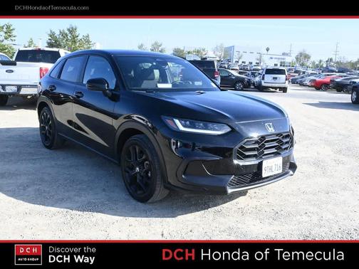 Crystal Black Pearl 2025 Honda HR-V 2WD Sport