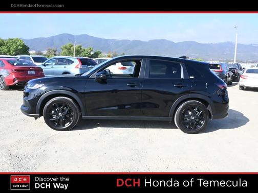 Crystal Black Pearl 2025 Honda HR-V 2WD Sport