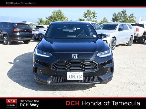 Crystal Black Pearl 2025 Honda HR-V 2WD Sport