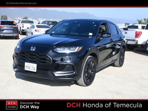 Crystal Black Pearl 2025 Honda HR-V 2WD Sport