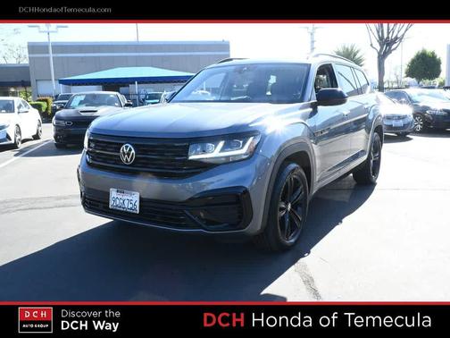 Platinum Gray Metallic 2022 Volkswagen Atlas 3.6L SEL