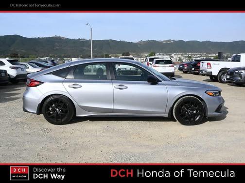 Lunar Silver Metallic 2023 Honda Civic Sport